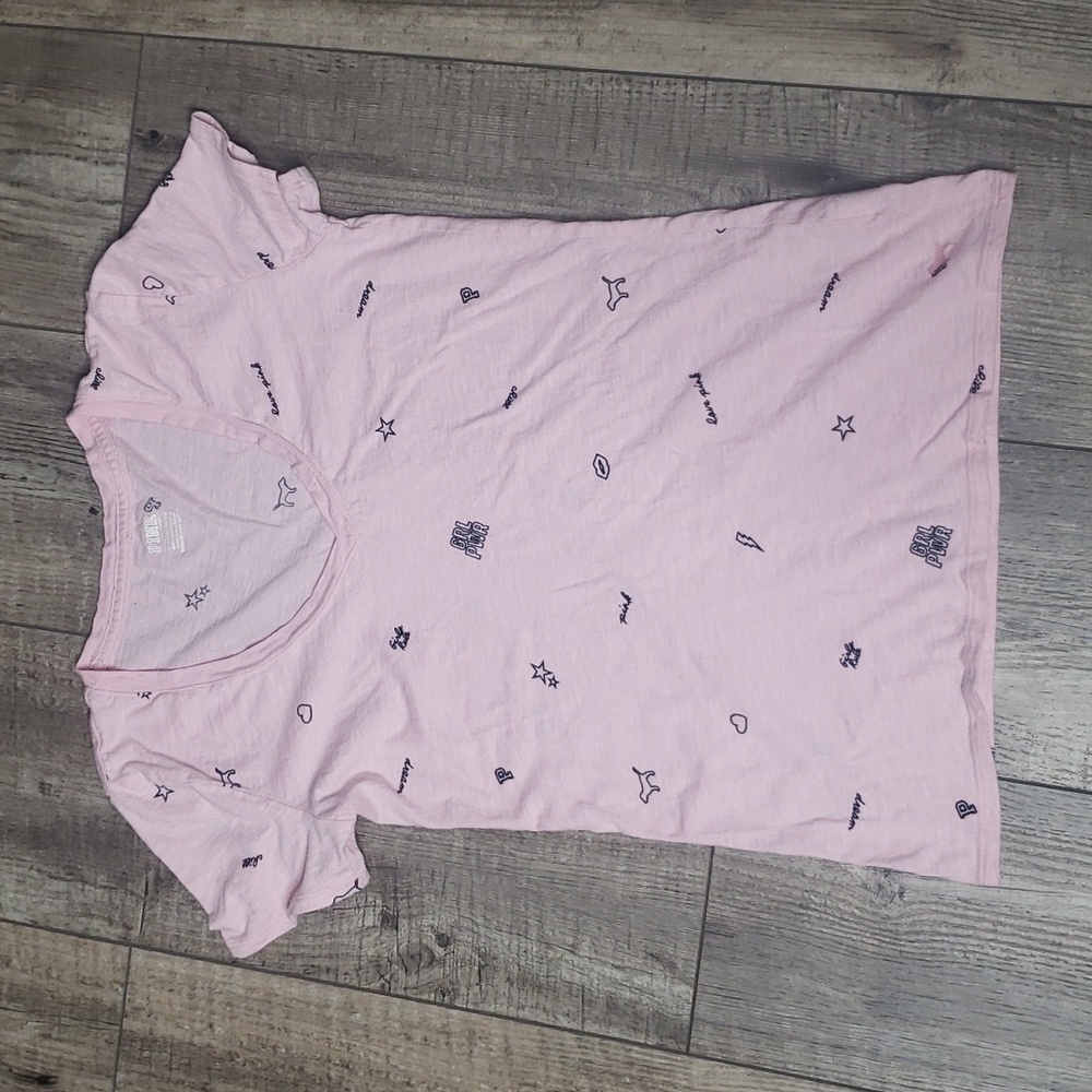 Pink Victoria's secret V-Neck T-shirt